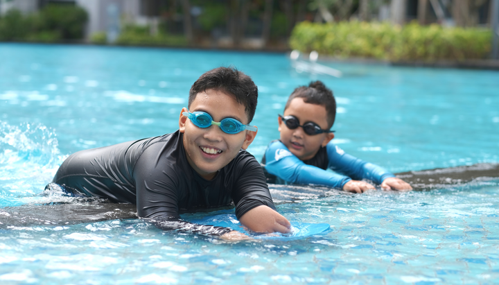 Find the best fit for your child: Arm Floats, Noodles, or Kickboards?
